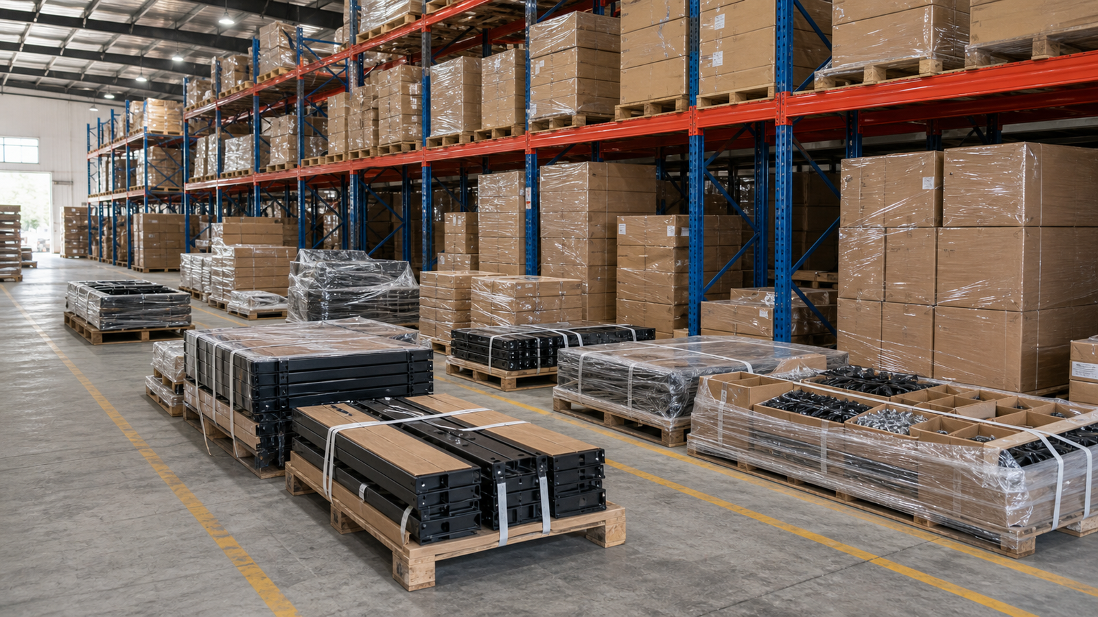 JIUXIN warehouse management for export cartons and product components