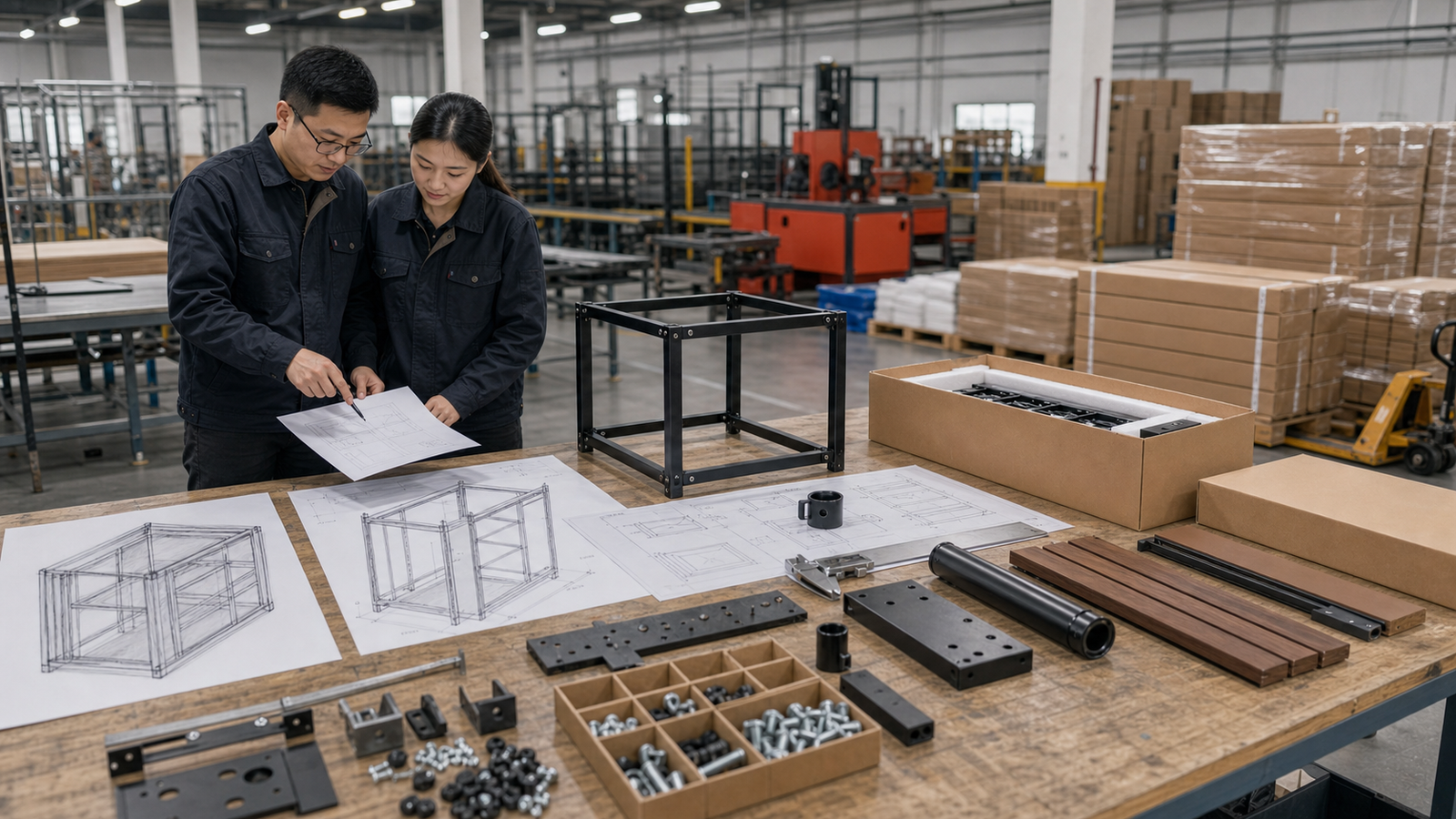 TOPDMS B2B manufacturing and product sourcing visual